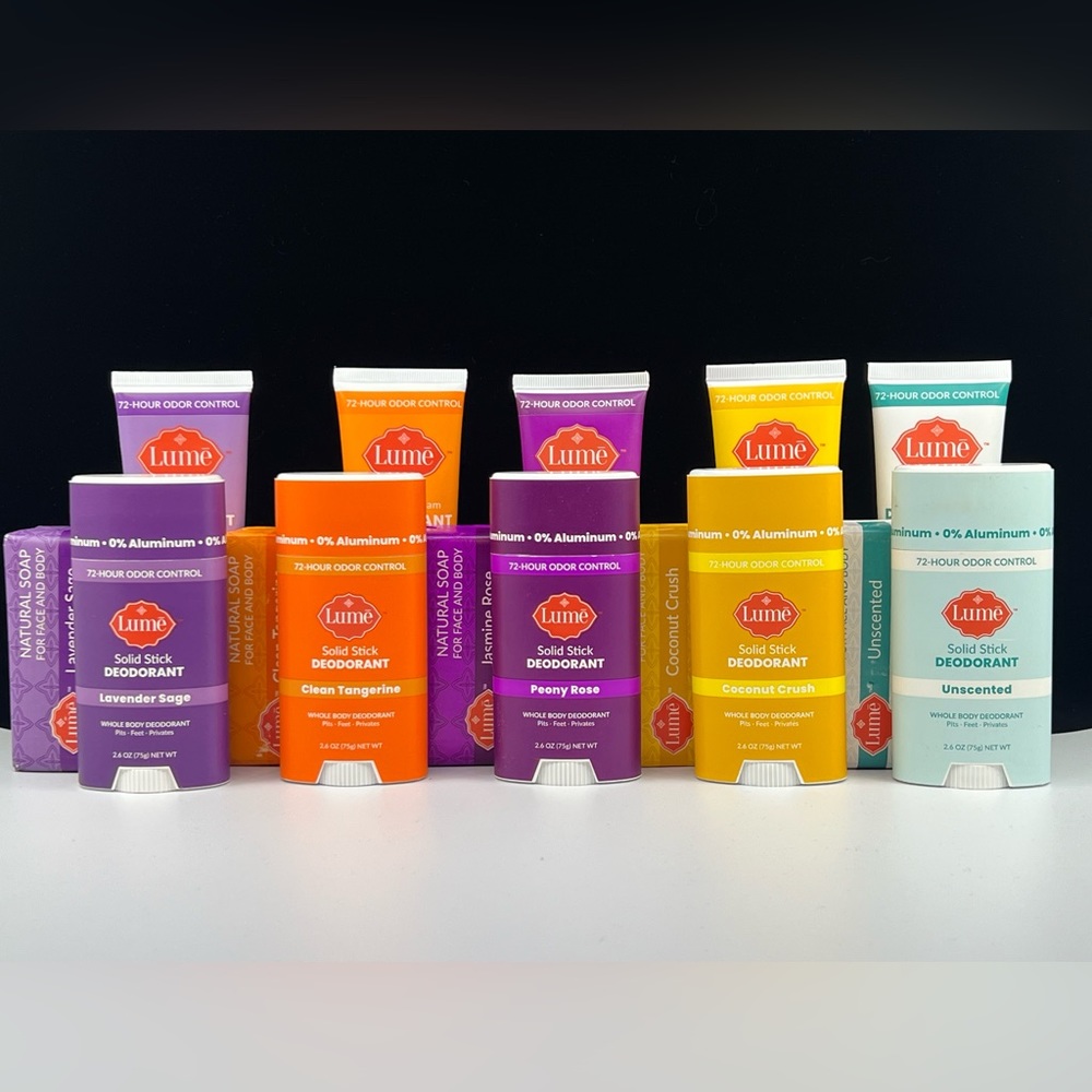 All Natural Whole Body Deodorant
 Bundle Cream Solid & Bar Soap Original Formula